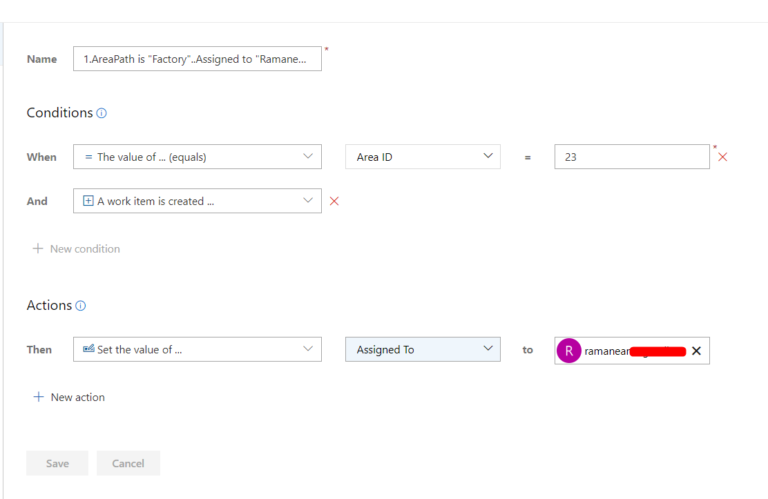 How to implement a rule for an AreaPath in Azure DevOps – AzureDevOps Guide