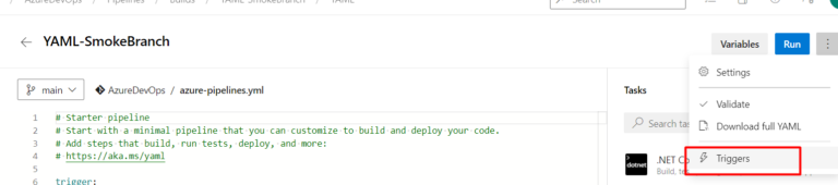 YAML default branch for Builds & Releases in Azure DevOps – AzureDevOps ...